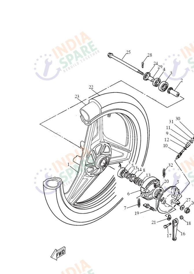 FRONT WHEEL